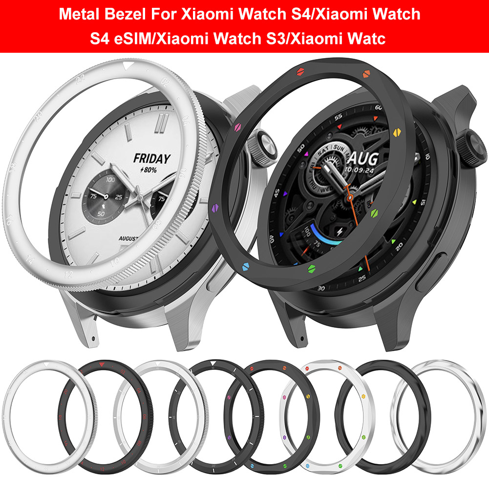Metal Bezel for  Xiaomi Watch  - Xiaomi Smartwatch S4 Accessories ulasan dan harga
