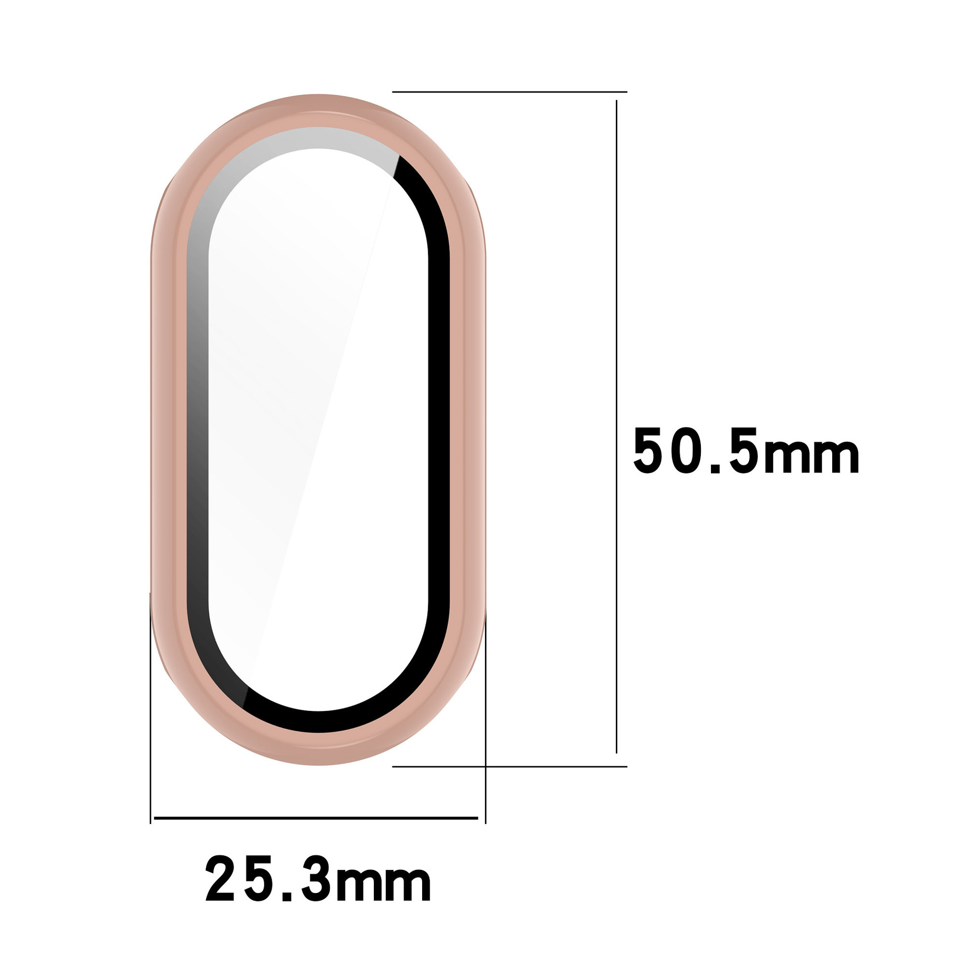 Tempered Glass+PC Case For Xia - Smartwatch Watch Accessories For Women ulasan dan harga