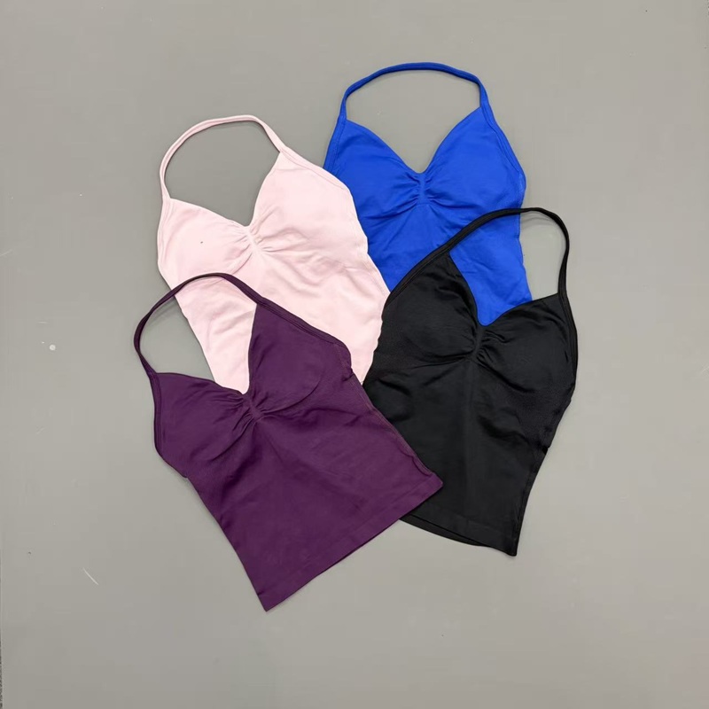 Gym Women Sports Tank Top Seam - Rugged Sport Strap ulasan dan harga