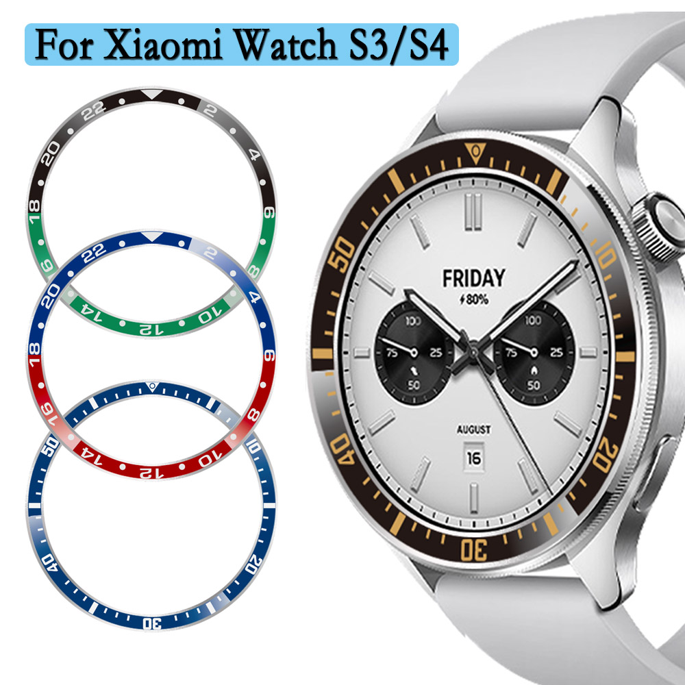 Steel Bezel Rings For Xiaomi W - Xiaomi Smartwatch S4 Accessories ulasan dan harga