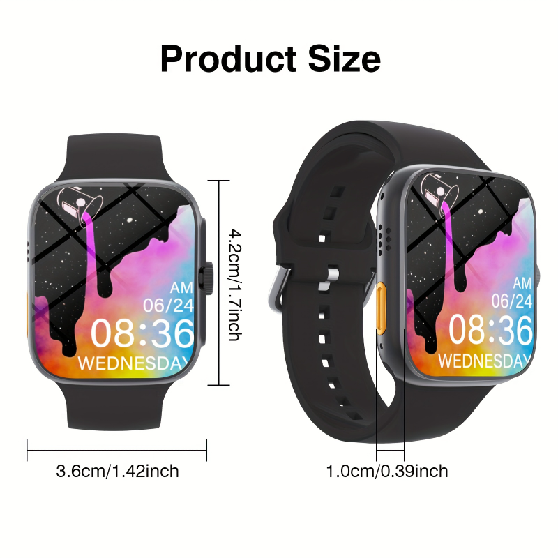 Smart Watch, HD Screen, Wirele - Smartwatch Touch ulasan dan harga
