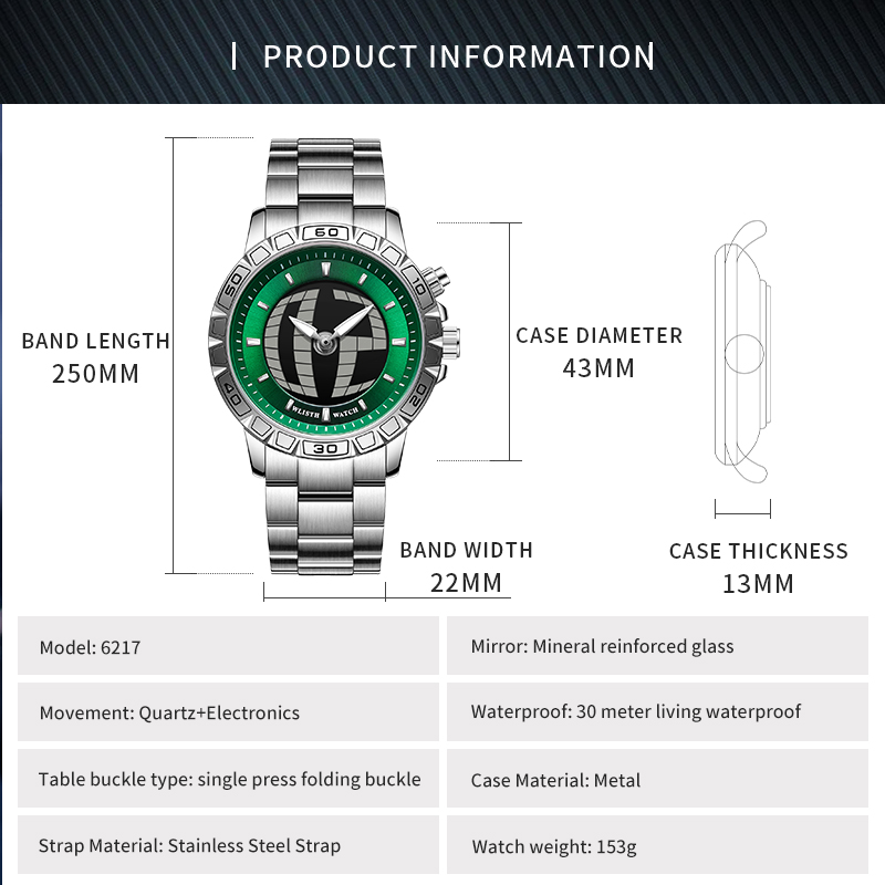 Luxury Business Man watch Digi - Smartwatch Touch ulasan dan harga