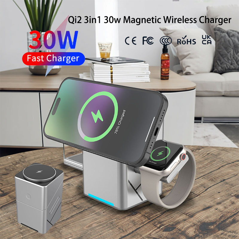 15W Touch Rotating Magnetic Mu - Smartwatch Touch ulasan dan harga