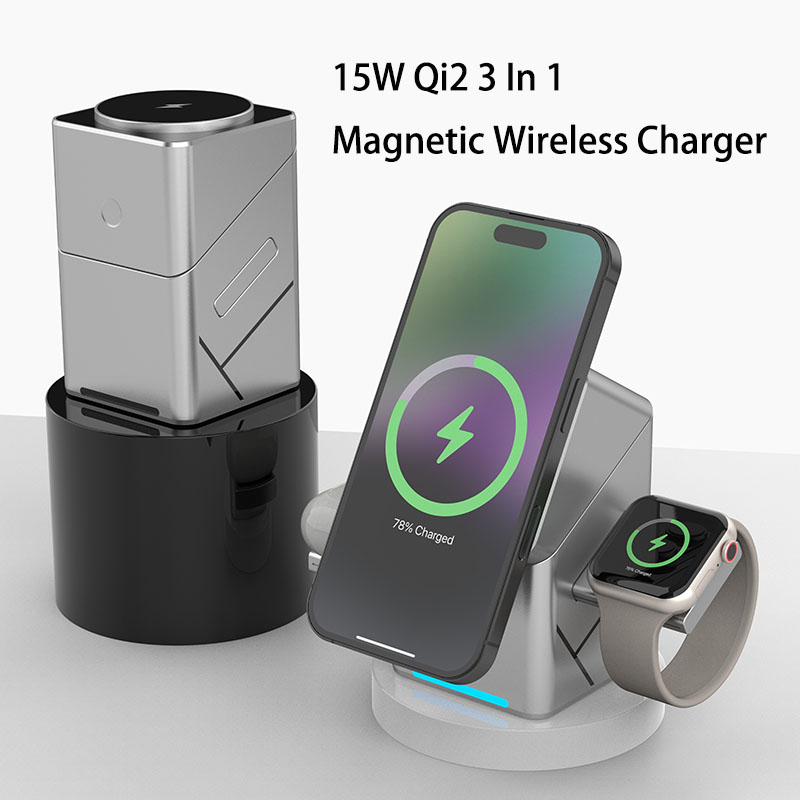15W Touch Rotating Magnetic Mu - Smartwatch Touch ulasan dan harga